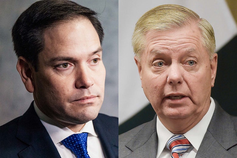 Marco Rubio, Lindsey Graham.
